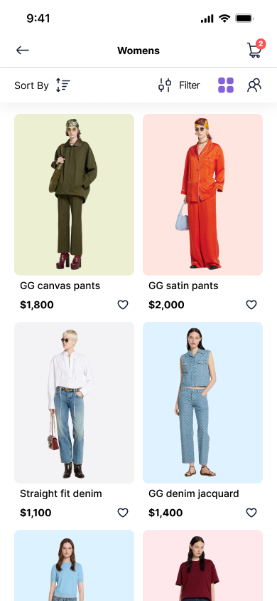 Image gallery marquee