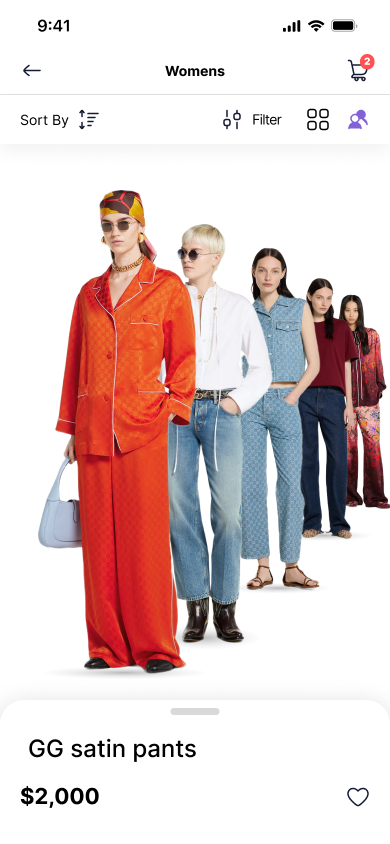 Image gallery marquee