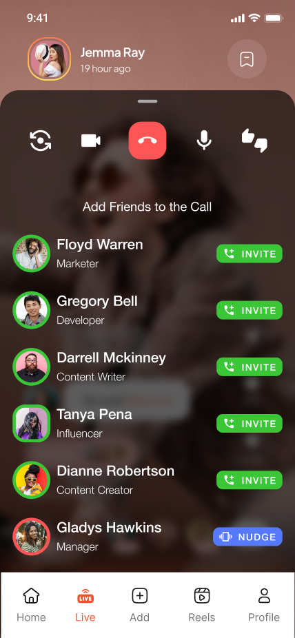 Image gallery marquee