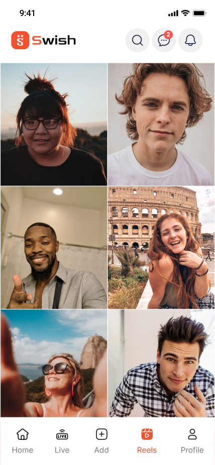 Image gallery marquee