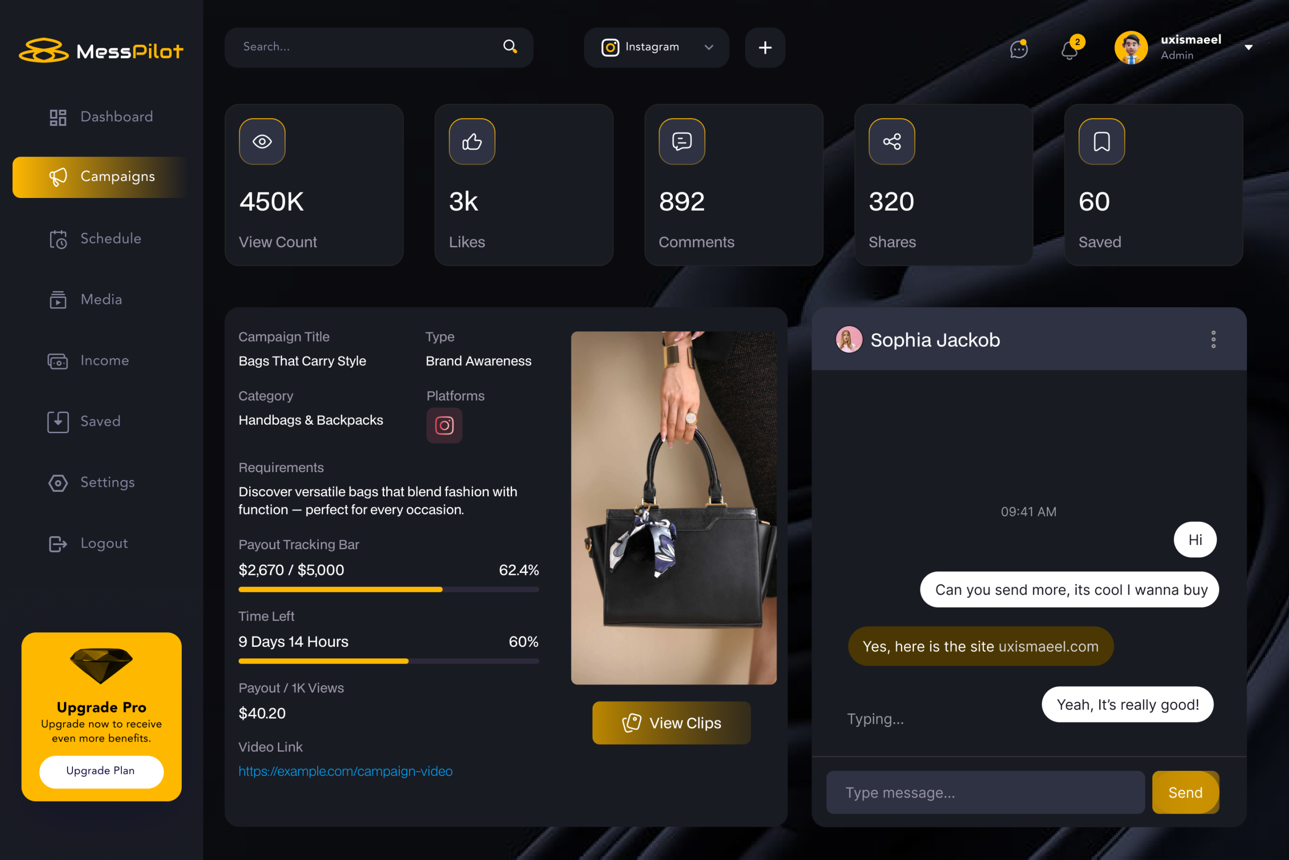 Image gallery marquee